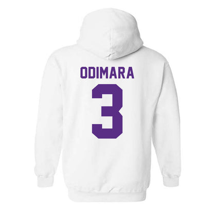 Tarleton State - NCAA Football : Les Odimara - Classic Shersey Hooded Sweatshirt-1