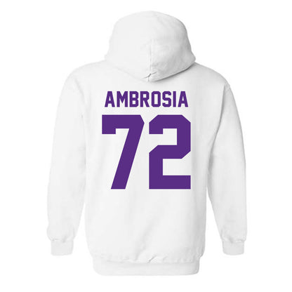 Tarleton State - NCAA Football : Alec Ambrosia - Classic Shersey Hooded Sweatshirt-1