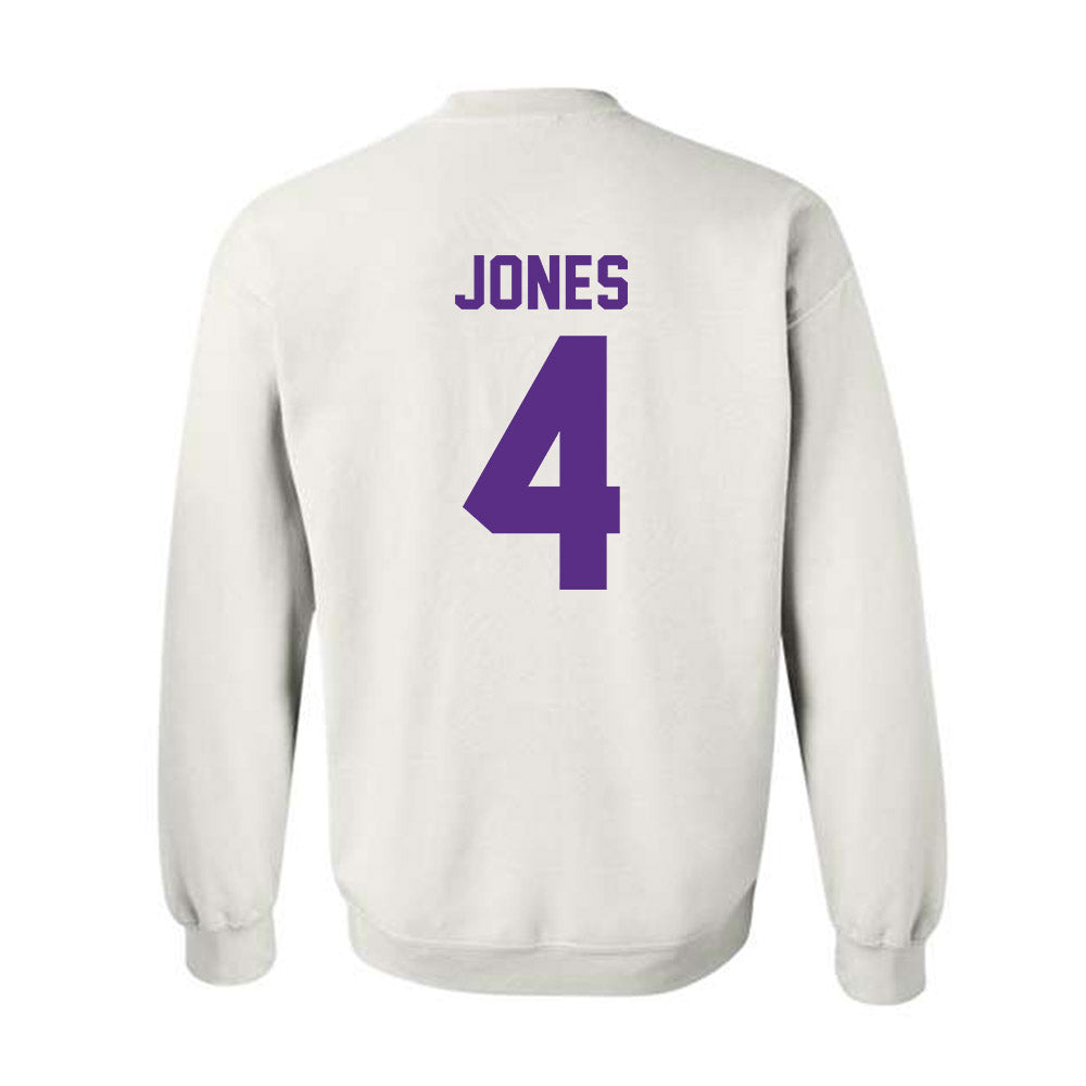 Tarleton State - NCAA Women's Basketball : Kyriana Jones - Classic Shersey Crewneck Sweatshirt-1