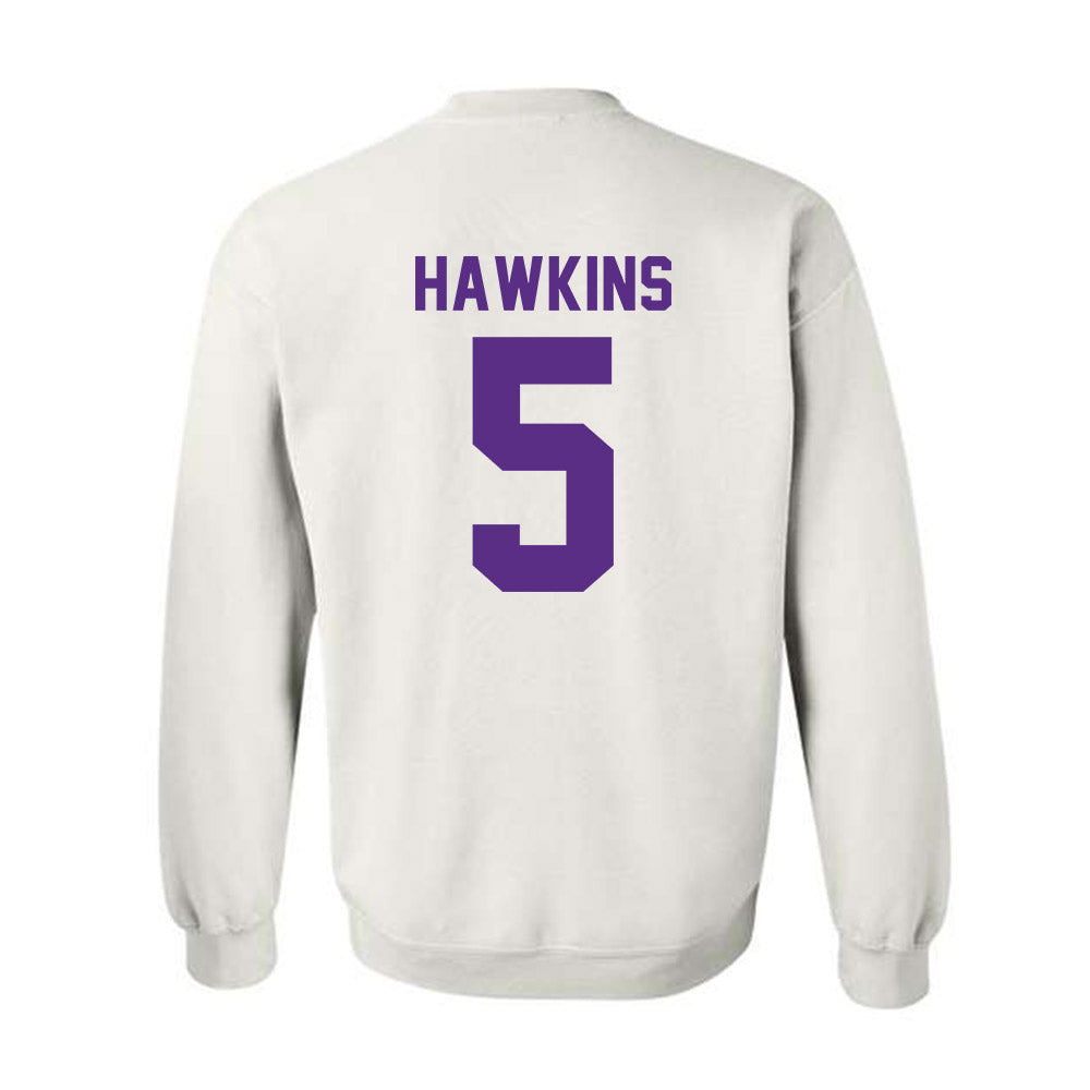 Tarleton State - NCAA Football : Dabari Hawkins - Classic Shersey Crewneck Sweatshirt-1