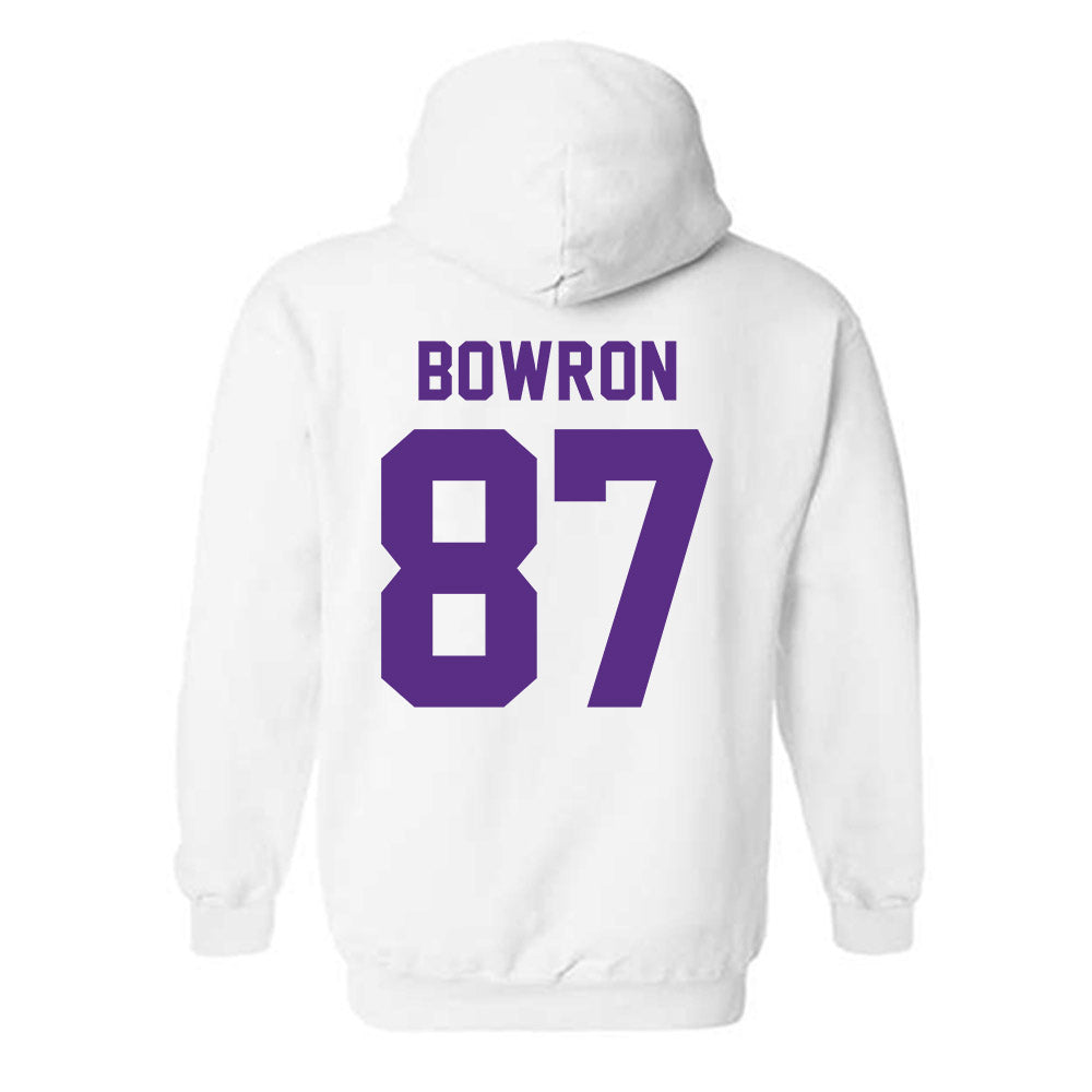 Tarleton State - NCAA Football : Wheeler Bowron - Classic Shersey Hooded Sweatshirt-1
