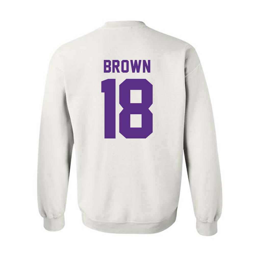 Tarleton State - NCAA Beach Volleyball : Amaya Brown - Classic Shersey Crewneck Sweatshirt-1