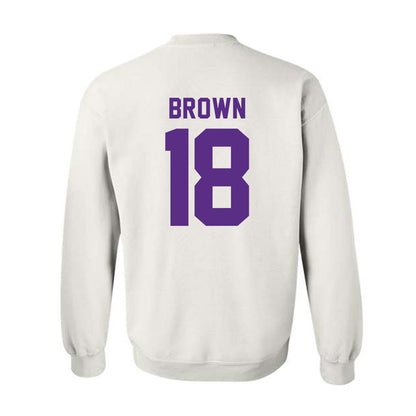 Tarleton State - NCAA Beach Volleyball : Amaya Brown - Classic Shersey Crewneck Sweatshirt-1