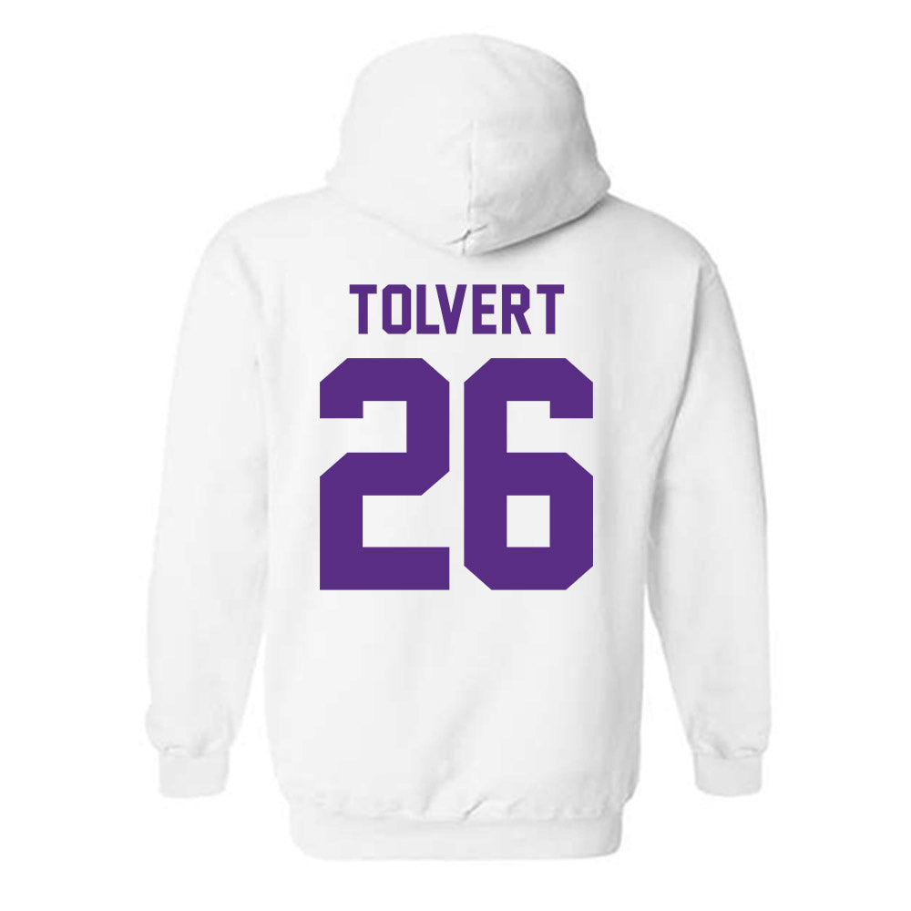 Tarleton State - NCAA Football : Brandon Tolvert - Classic Shersey Hooded Sweatshirt-1