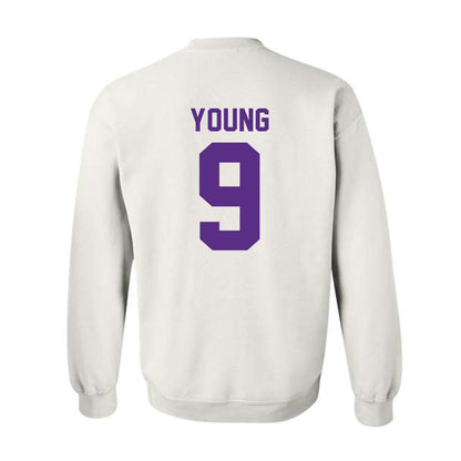 Tarleton State - NCAA Football : Tiar Young - Classic Shersey Crewneck Sweatshirt-1
