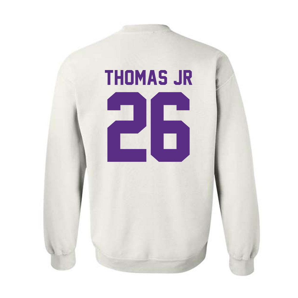 Tarleton State - NCAA Football : Andre Thomas Jr - Classic Shersey Crewneck Sweatshirt-1