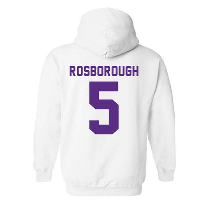 Tarleton State - NCAA Women's Basketball : Arieona Rosborough - Classic Shersey Hooded Sweatshirt-1