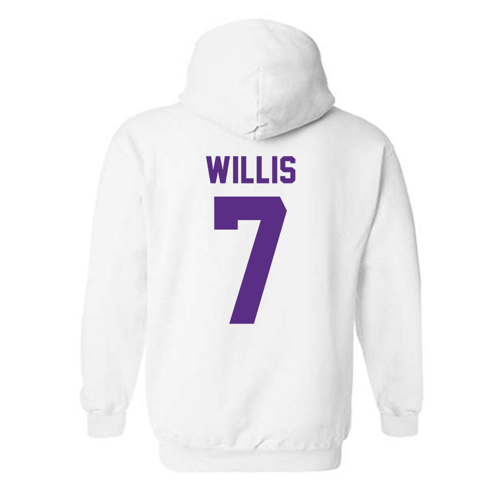 Tarleton State - NCAA Football : Marquis Willis - Classic Shersey Hooded Sweatshirt-1
