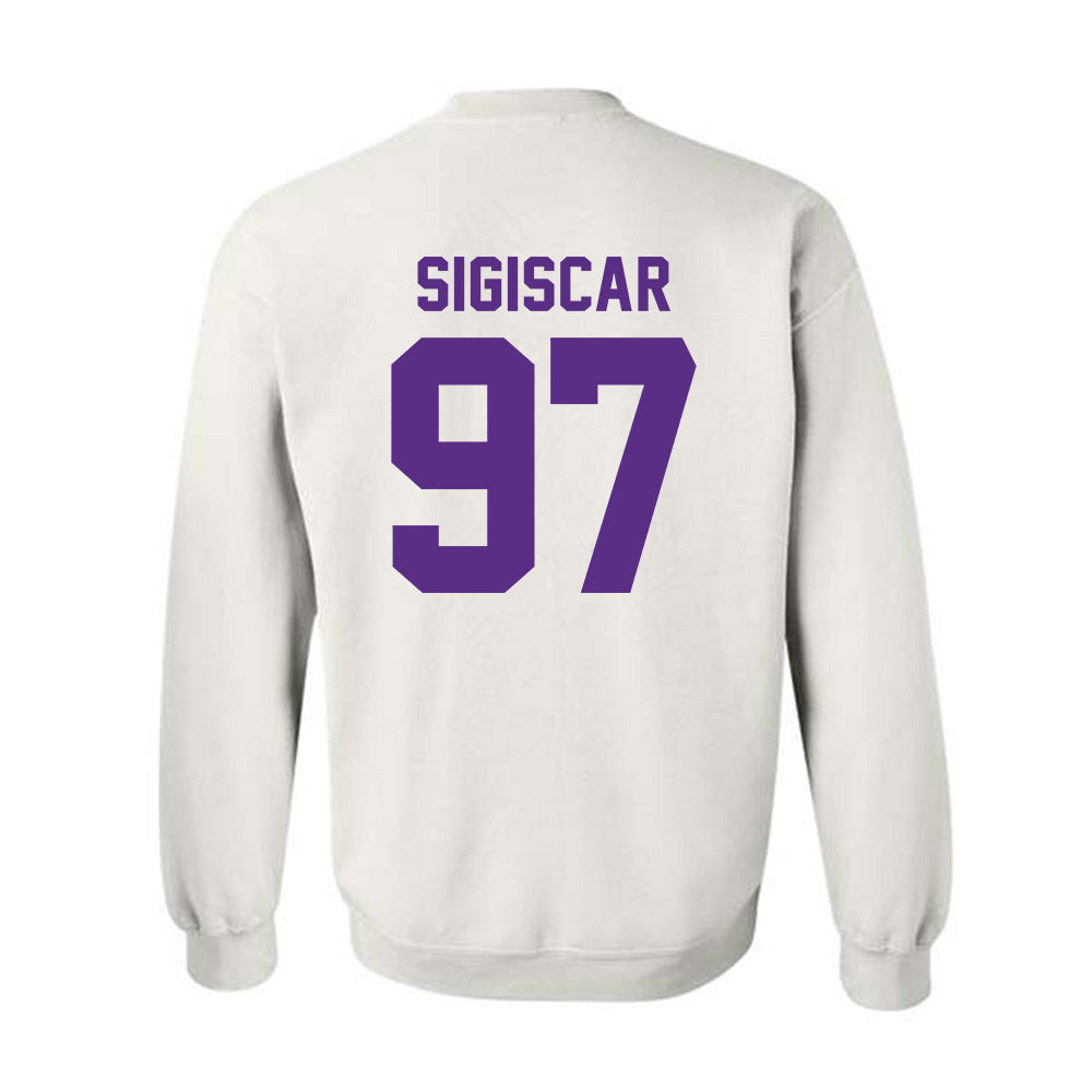 Tarleton State - NCAA Men's Basketball : Andy SIGISCAR - Classic Shersey Crewneck Sweatshirt-1