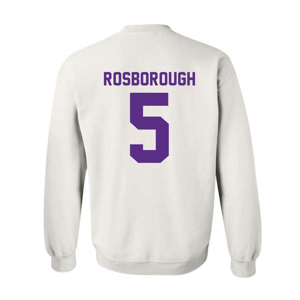 Tarleton State - NCAA Women's Basketball : Arieona Rosborough - Classic Shersey Crewneck Sweatshirt-1