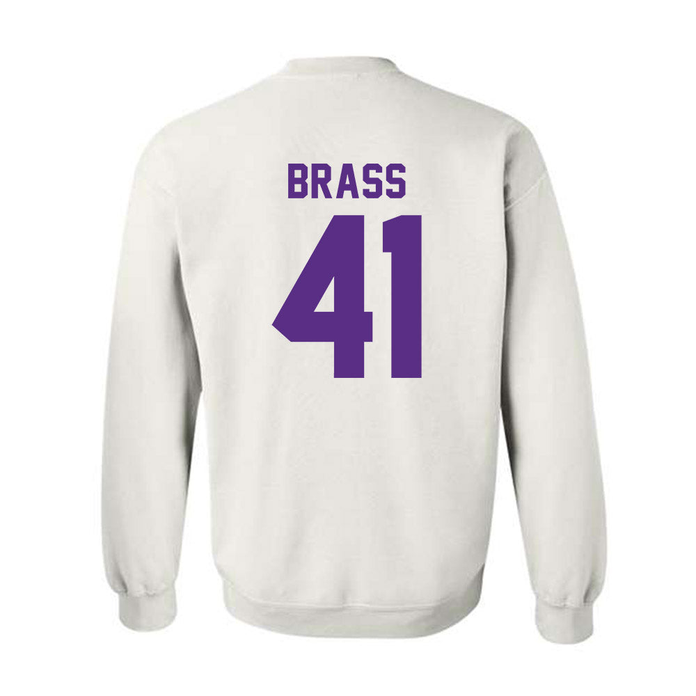 Tarleton State - NCAA Football : Reid Brass - Classic Shersey Crewneck Sweatshirt-1