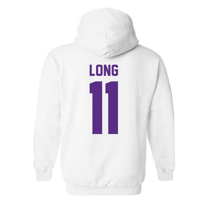 Tarleton State - NCAA Women's Basketball : Jakoriah Long - Classic Shersey Hooded Sweatshirt-1