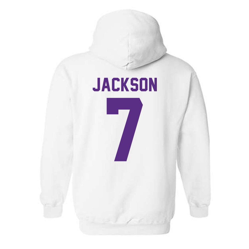 Tarleton State - NCAA Football : Jaylen Jackson - Classic Shersey Hooded Sweatshirt-1