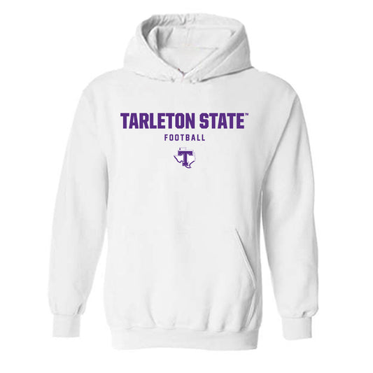 Tarleton State - NCAA Football : Rikter Connally - Classic Shersey Hooded Sweatshirt-0