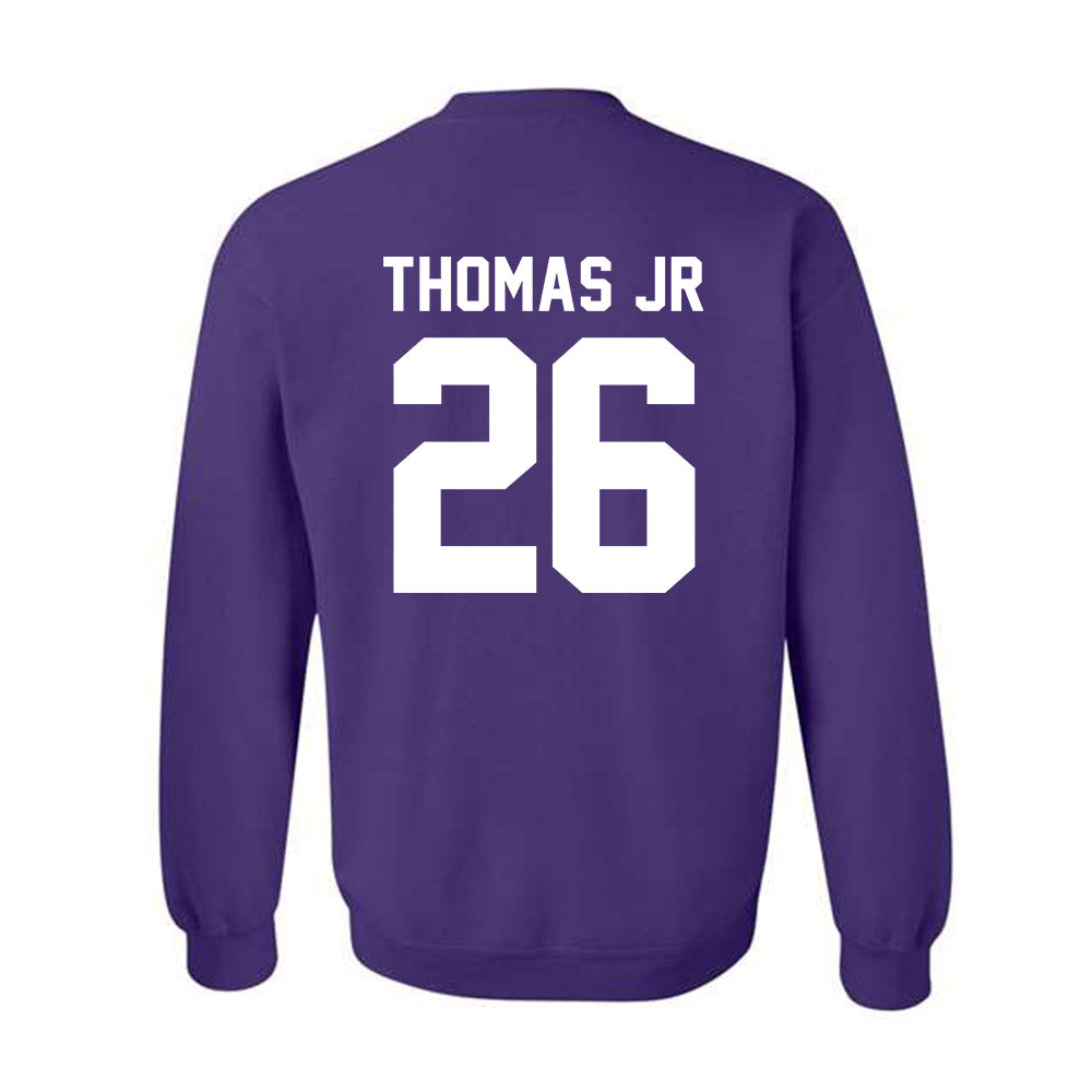 Tarleton State - NCAA Football : Andre Thomas Jr - Classic Shersey Crewneck Sweatshirt-1