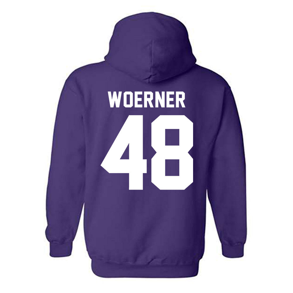 Tarleton State - NCAA Football : Reese Woerner - Classic Shersey Hooded Sweatshirt-1