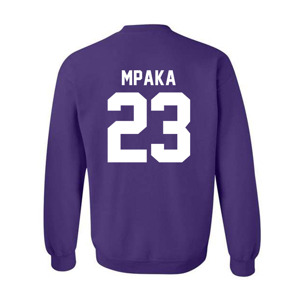 Tarleton State - NCAA Men's Basketball : Chris Mpaka - Classic Shersey Crewneck Sweatshirt-1