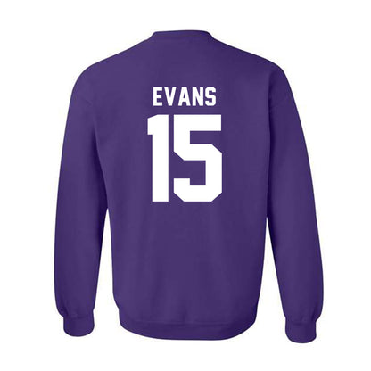 Tarleton State - NCAA Men's Basketball : Caleb Evans - Classic Shersey Crewneck Sweatshirt-1