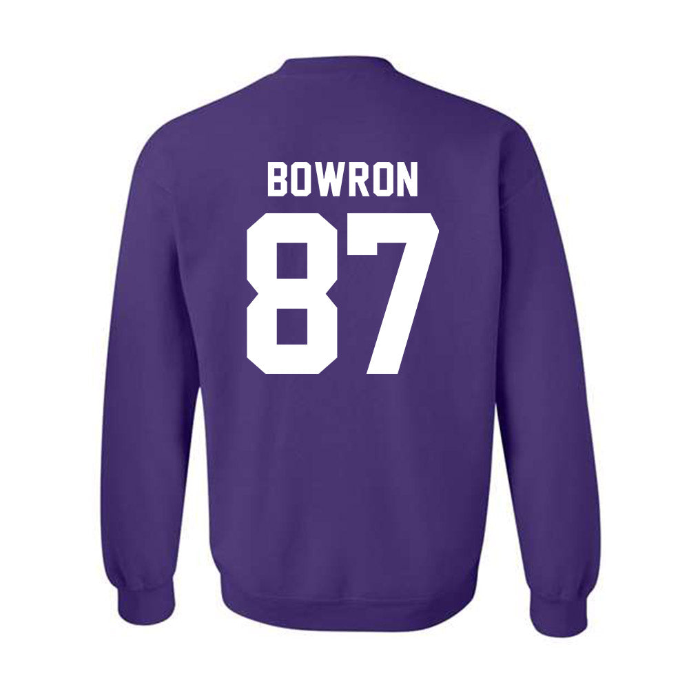 Tarleton State - NCAA Football : Wheeler Bowron - Classic Shersey Crewneck Sweatshirt-1
