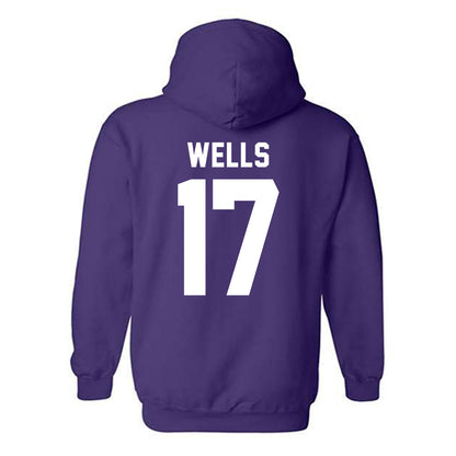 Tarleton State - NCAA Football : CJ Wells - Classic Shersey Hooded Sweatshirt-1