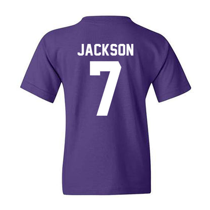Tarleton State - NCAA Football : Jaylen Jackson - Classic Shersey Youth T-Shirt-1
