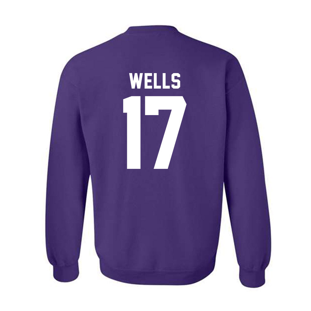 Tarleton State - NCAA Football : CJ Wells - Classic Shersey Crewneck Sweatshirt-1