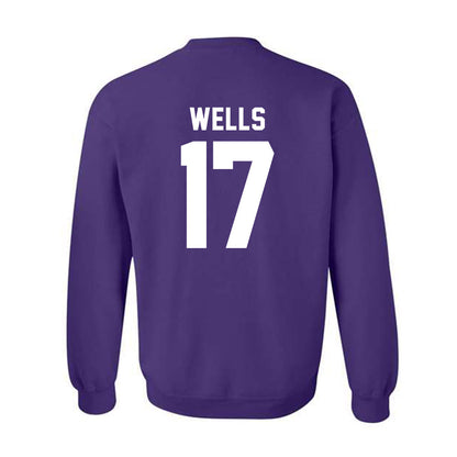 Tarleton State - NCAA Football : CJ Wells - Classic Shersey Crewneck Sweatshirt-1