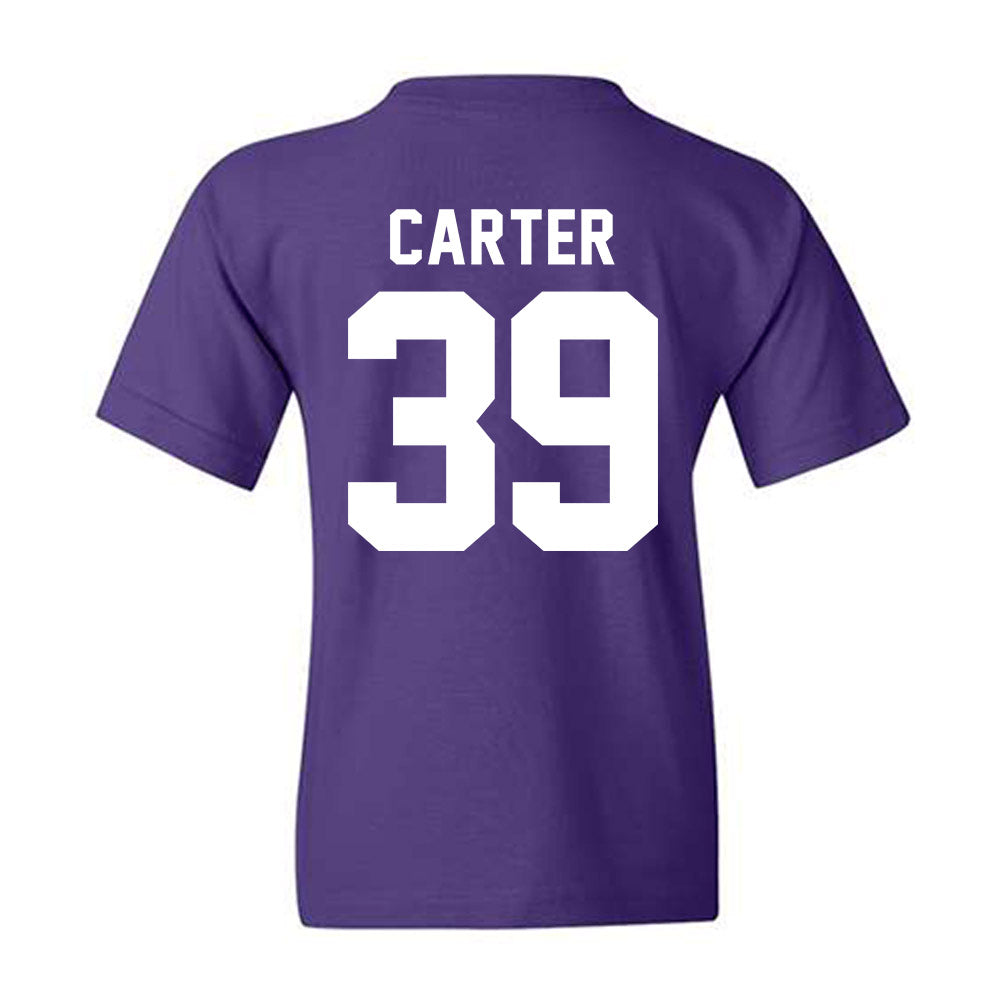 Tarleton State - NCAA Baseball : Brendon Carter - Classic Shersey Youth T-Shirt-1
