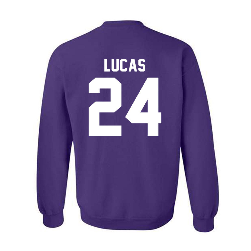Tarleton State - NCAA Baseball : Aden Lucas - Classic Shersey Crewneck Sweatshirt-1