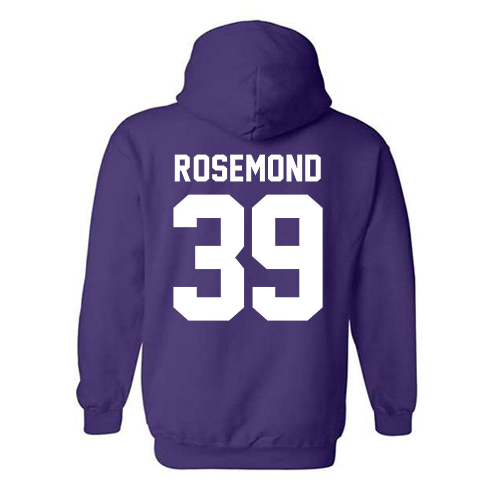 Tarleton State - NCAA Football : Deangelo Rosemond - Classic Shersey Hooded Sweatshirt-1