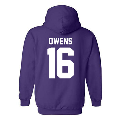 Tarleton State - NCAA Football : AJ Owens - Classic Shersey Hooded Sweatshirt-1