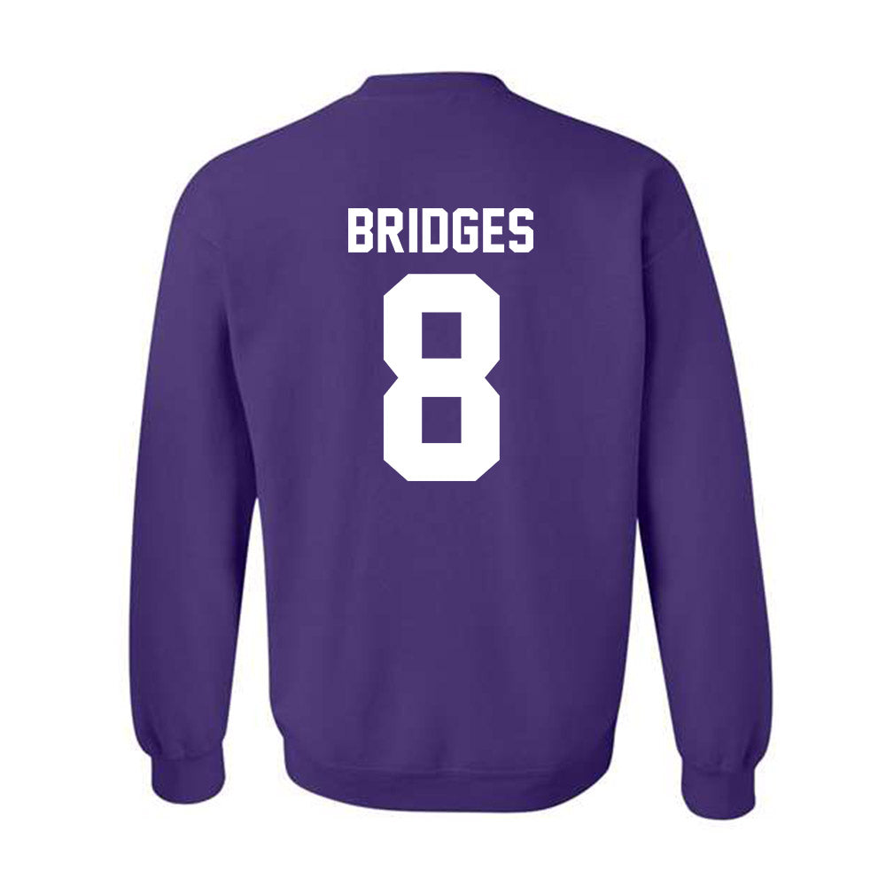 Tarleton State - NCAA Football : Braelon Bridges - Classic Shersey Crewneck Sweatshirt-1