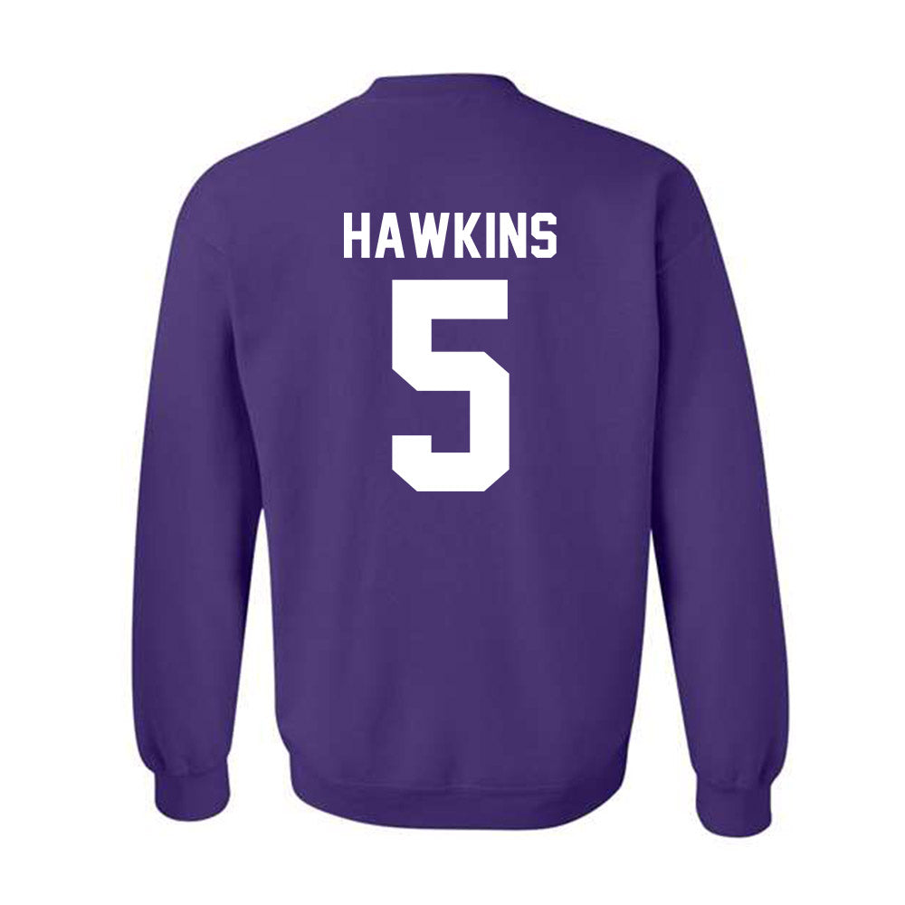 Tarleton State - NCAA Football : Dabari Hawkins - Classic Shersey Crewneck Sweatshirt-1