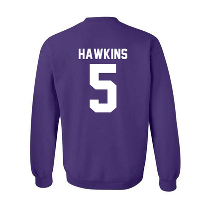 Tarleton State - NCAA Football : Dabari Hawkins - Classic Shersey Crewneck Sweatshirt-1