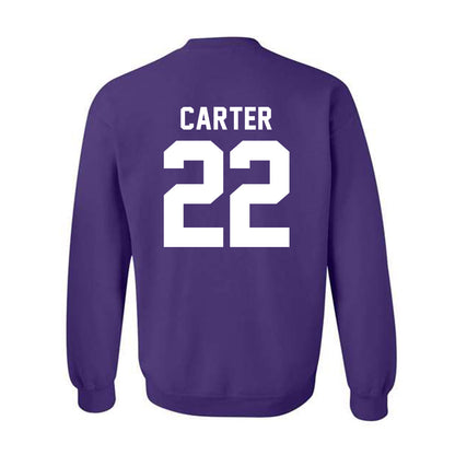 Tarleton State - NCAA Women's Volleyball : morgan carter - Classic Shersey Crewneck Sweatshirt-1
