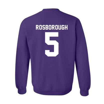 Tarleton State - NCAA Women's Basketball : Arieona Rosborough - Classic Shersey Crewneck Sweatshirt-1