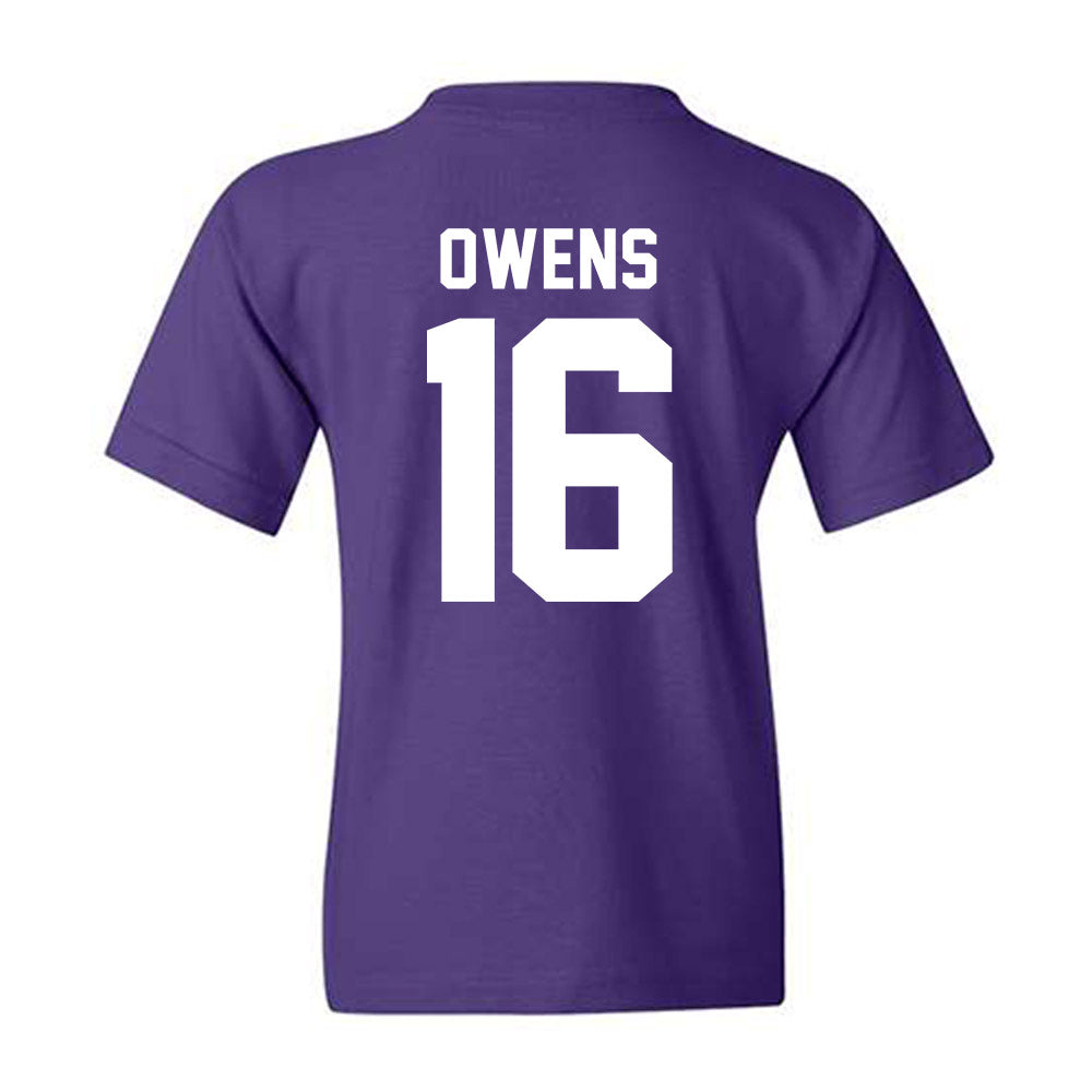 Tarleton State - NCAA Football : AJ Owens - Classic Shersey Youth T-Shirt-1