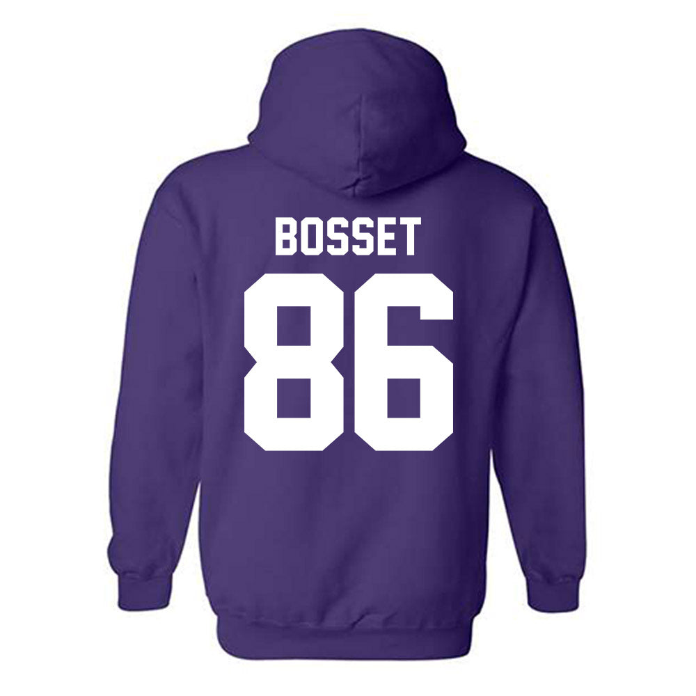 Tarleton State - NCAA Football : Matthew Bosset - Classic Shersey Hooded Sweatshirt-1