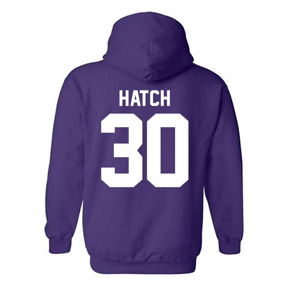 Tarleton State - NCAA Baseball : Spencer Hatch - Classic Shersey Hooded Sweatshirt-1