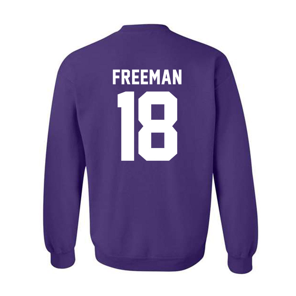 Tarleton State - NCAA Football : Matt Freeman - Classic Shersey Crewneck Sweatshirt-1