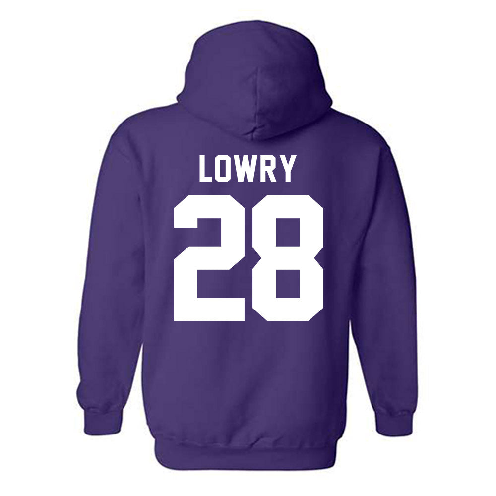 Tarleton State - NCAA Baseball : Cort Lowry - Classic Shersey Hooded Sweatshirt-1