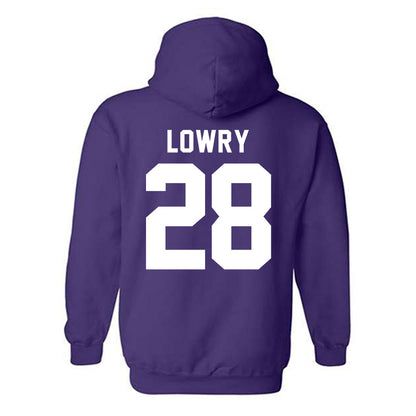 Tarleton State - NCAA Baseball : Cort Lowry - Classic Shersey Hooded Sweatshirt-1