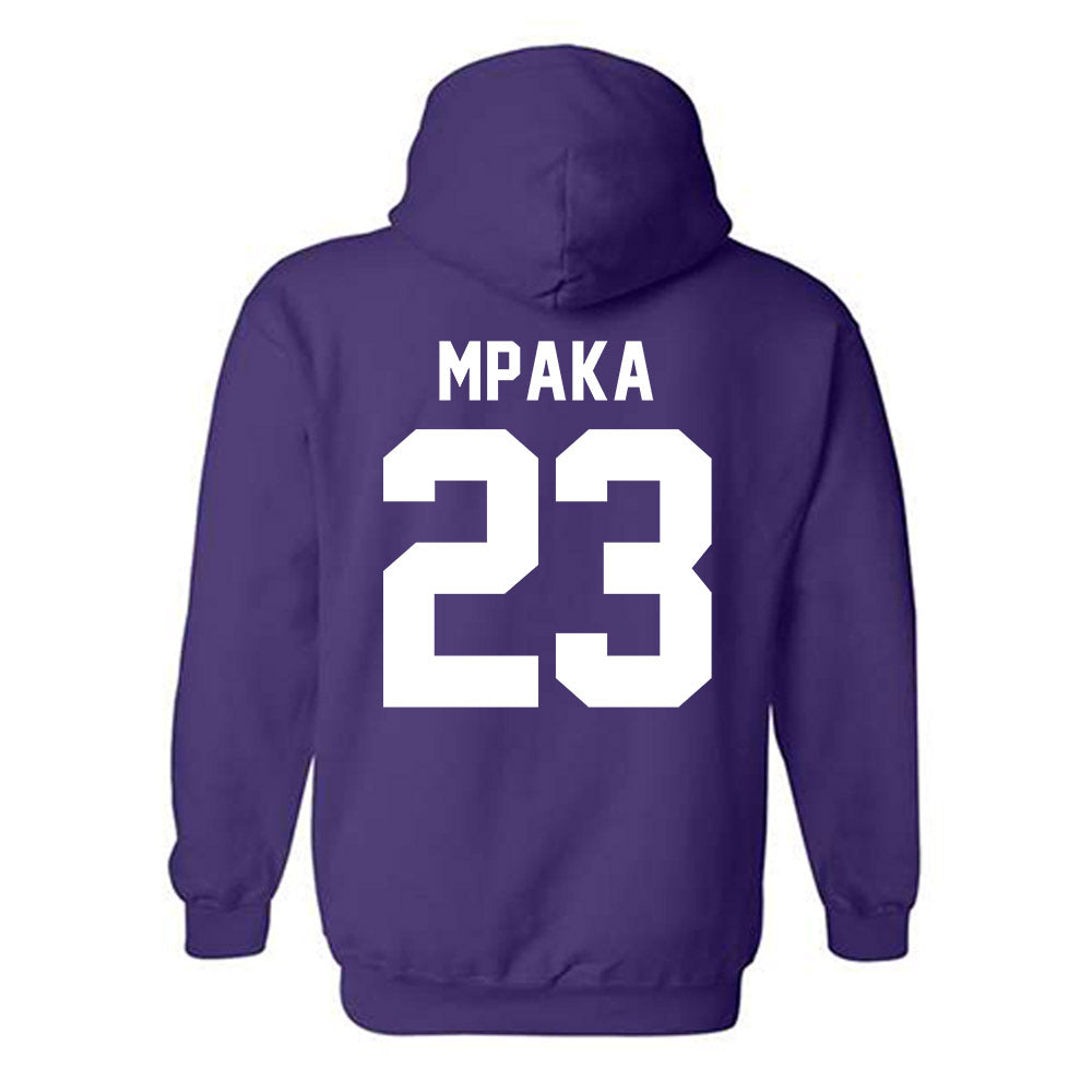 Tarleton State - NCAA Men's Basketball : Chris Mpaka - Classic Shersey Hooded Sweatshirt-1