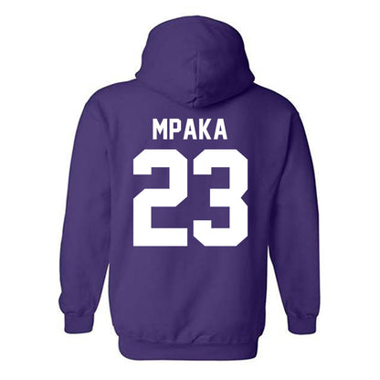 Tarleton State - NCAA Men's Basketball : Chris Mpaka - Classic Shersey Hooded Sweatshirt-1
