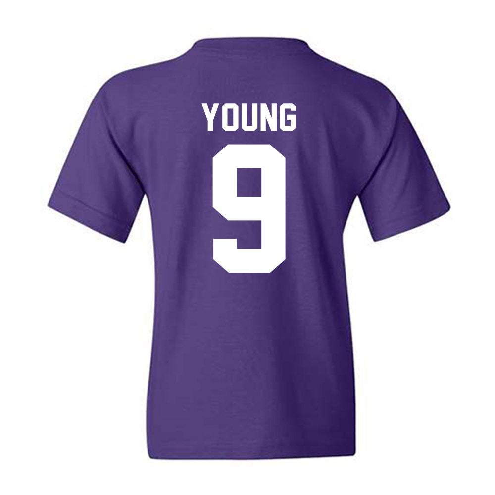 Tarleton State - NCAA Football : Tiar Young - Classic Shersey Youth T-Shirt-1