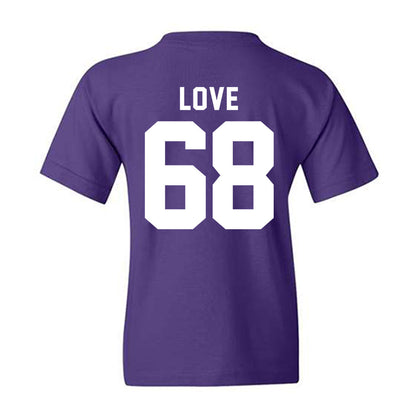 Tarleton State - NCAA Football : Jordan Love - Classic Shersey Youth T-Shirt-1