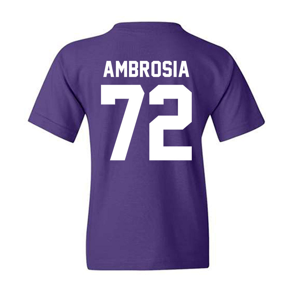 Tarleton State - NCAA Football : Alec Ambrosia - Classic Shersey Youth T-Shirt-1
