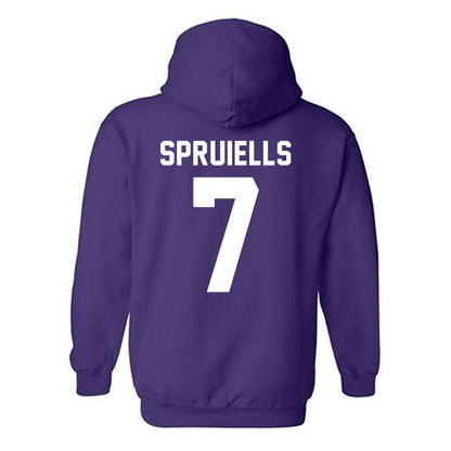 Tarleton State - NCAA Football : David Spruiells - Classic Shersey Hooded Sweatshirt-1