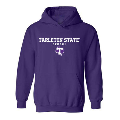 Tarleton State - NCAA Baseball : Spencer Hatch - Classic Shersey Hooded Sweatshirt-0