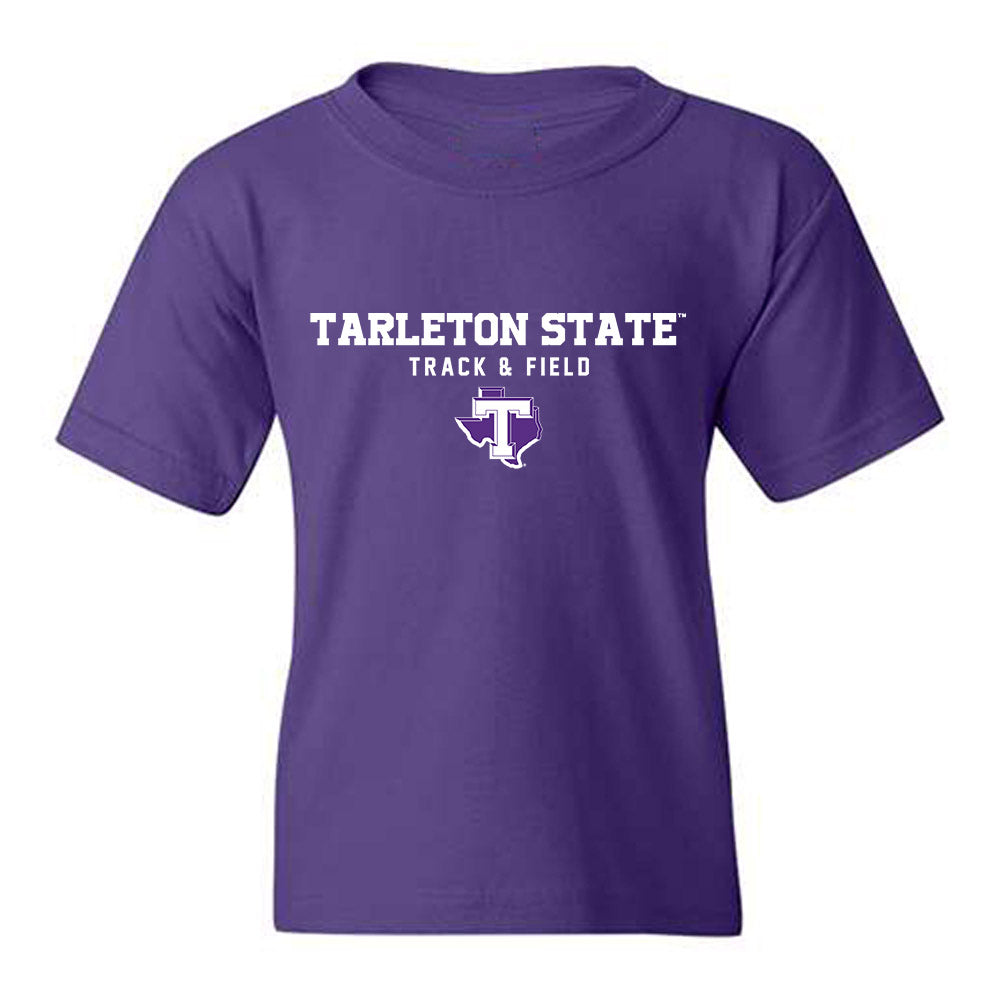 Tarleton State - NCAA Men's Track & Field : Geron White - Classic Shersey Youth T-Shirt-0